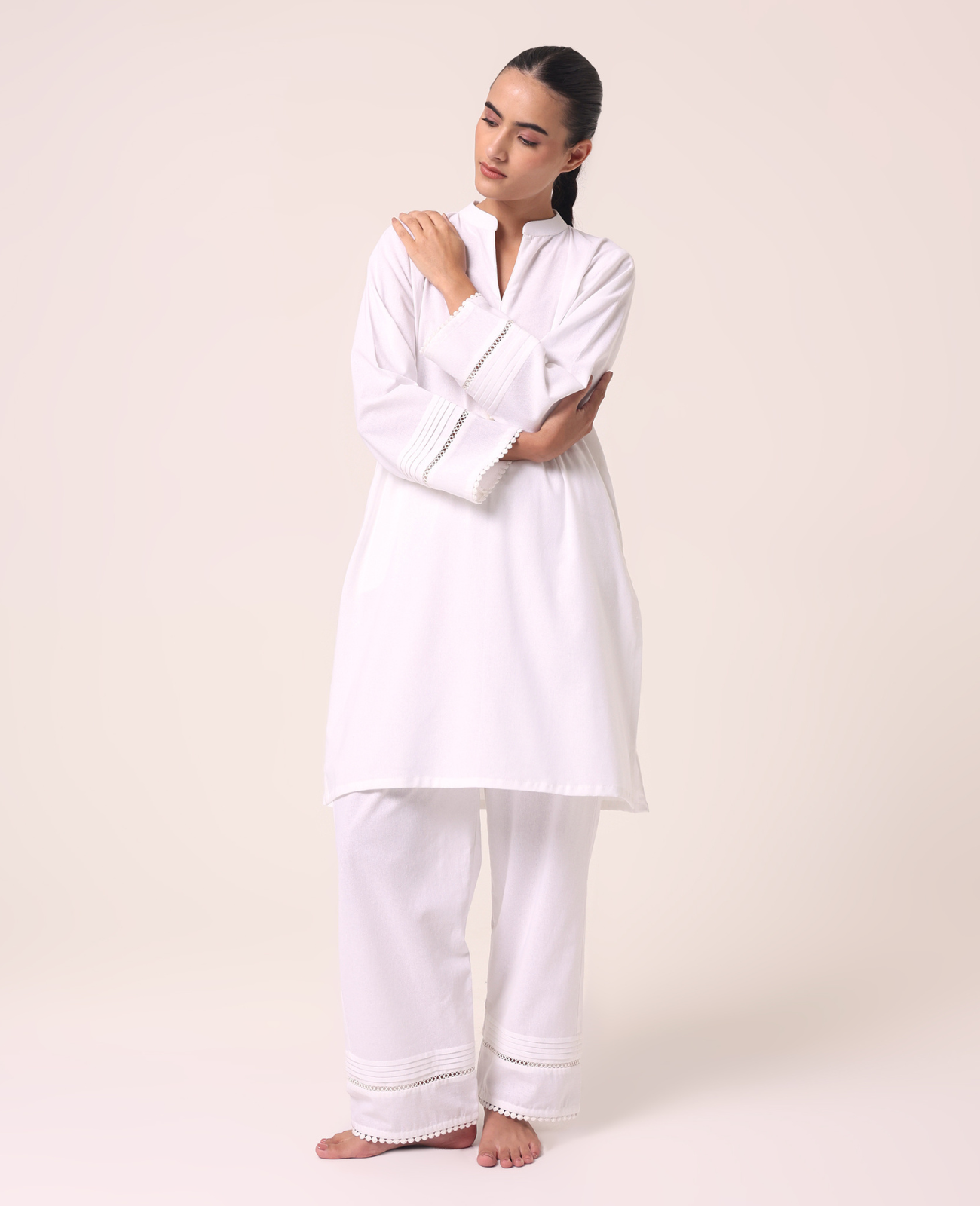 Essential White Matching Set