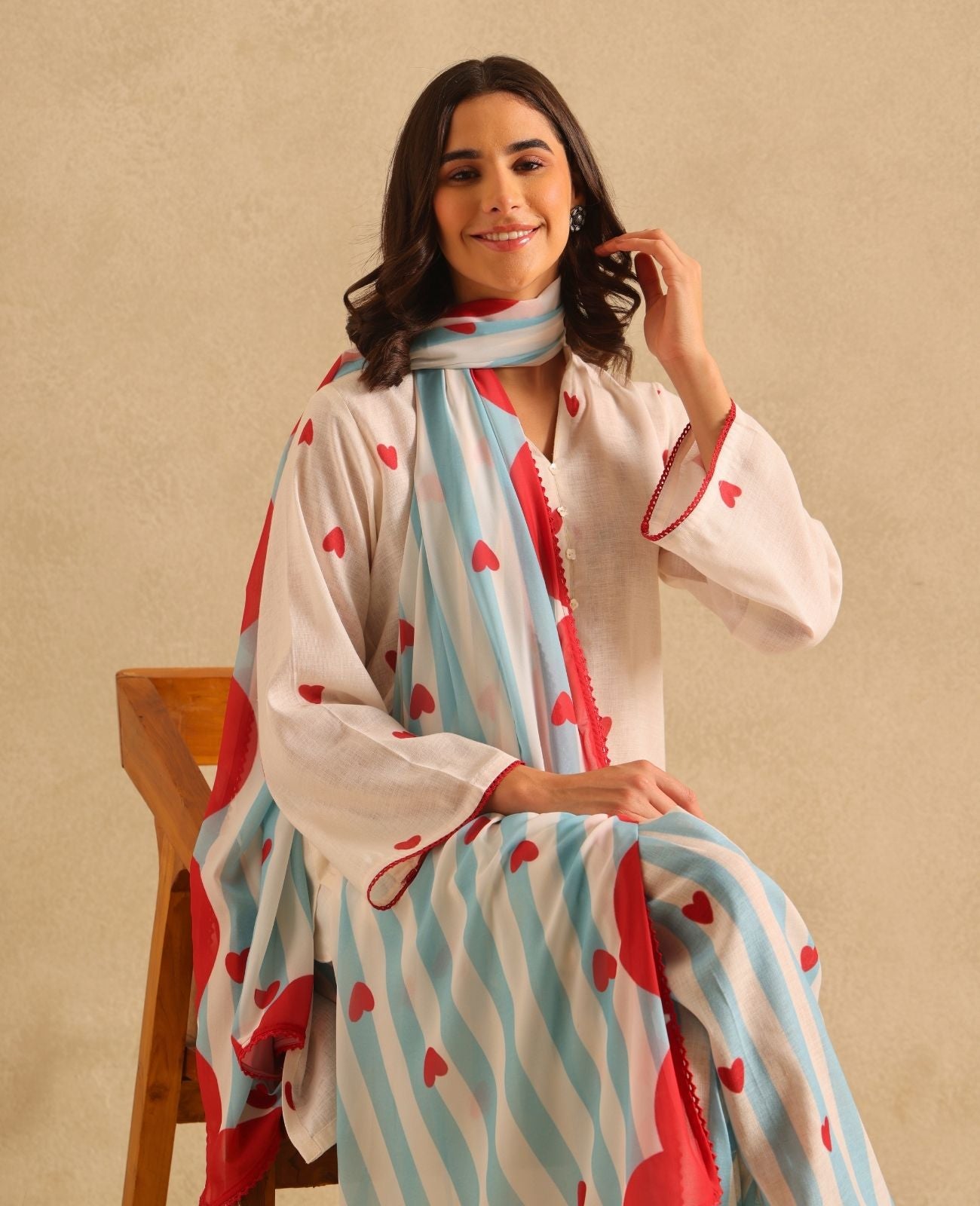 Sweet Heart Kurta Set