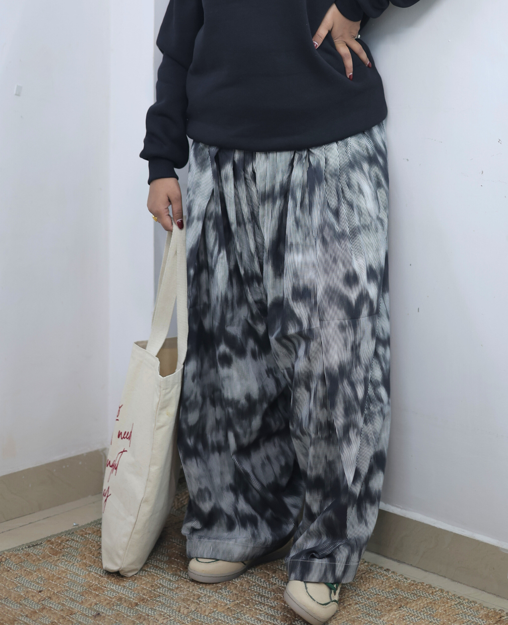 Ink Drift Farshi Salwar