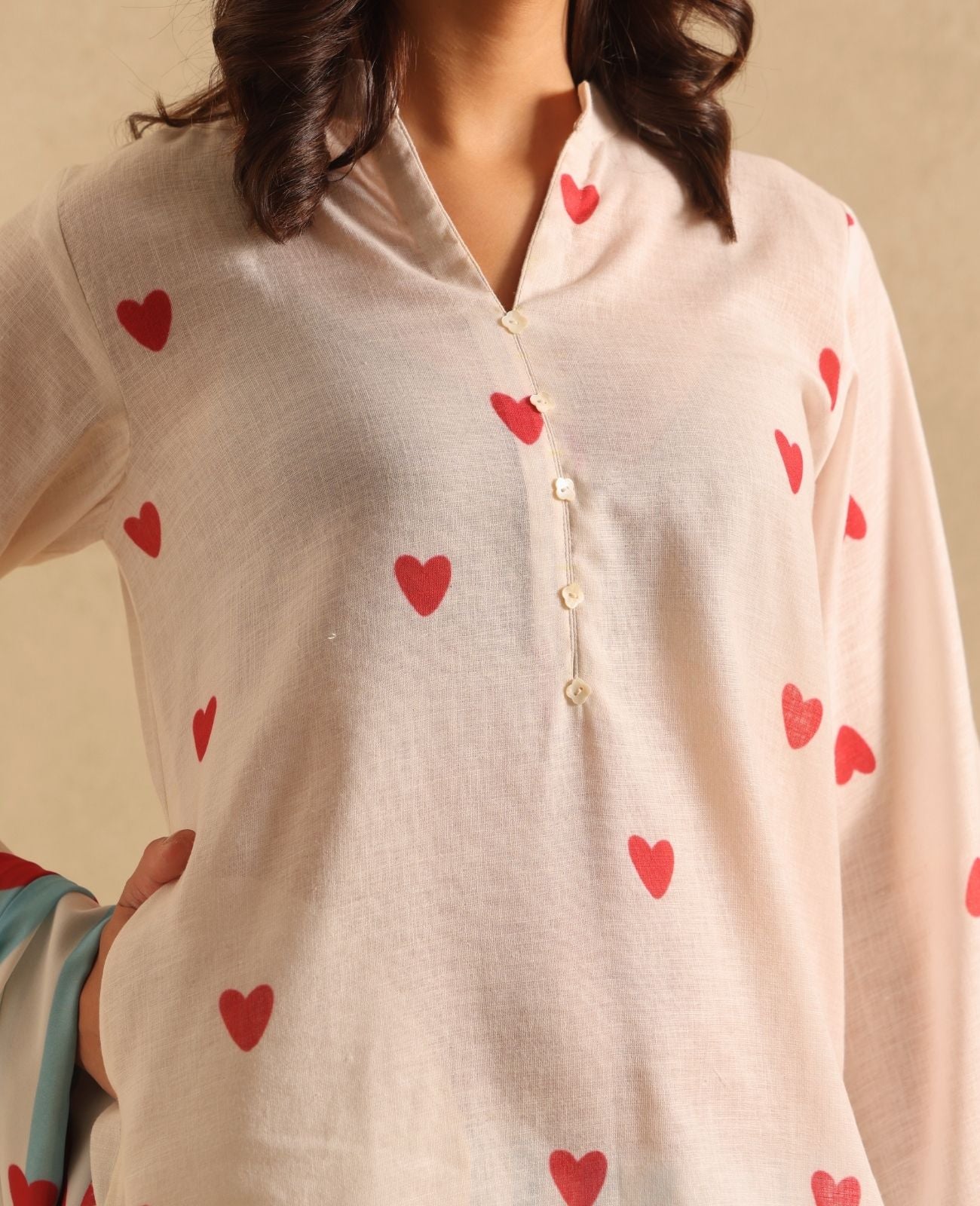 Sweet Heart Kurta Set
