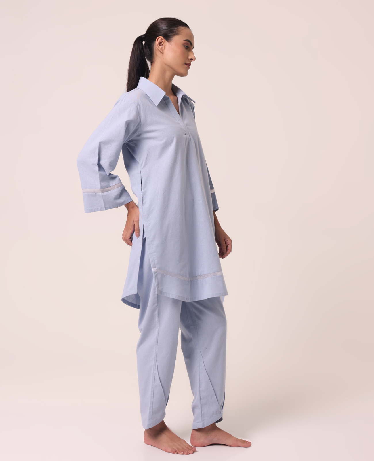 Powder Blue Matching Set