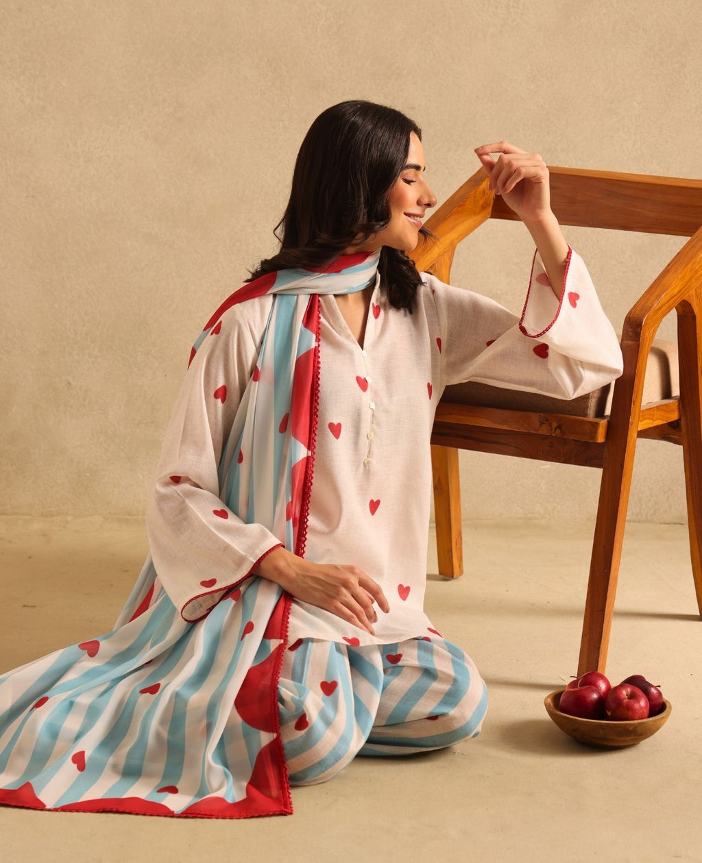 Sweet Heart Kurta Set