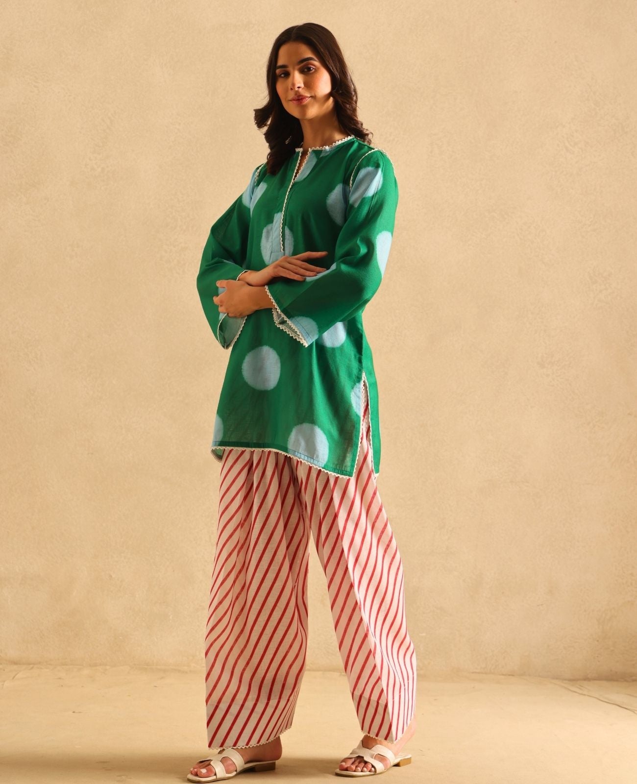 Polka Lane Farshi Salwar Set