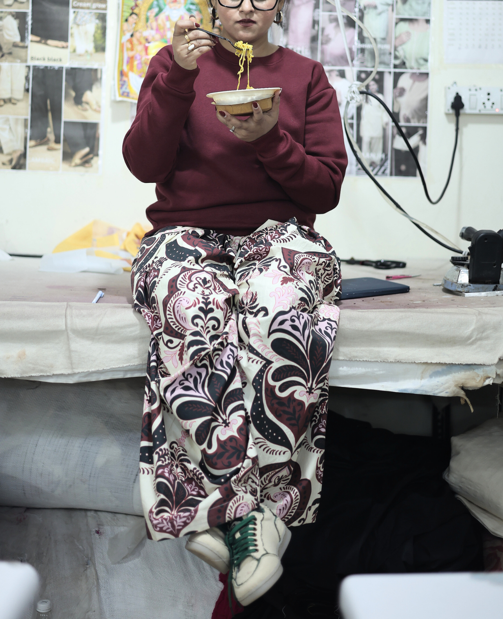 Abstract Bazaar Farshi Salwar