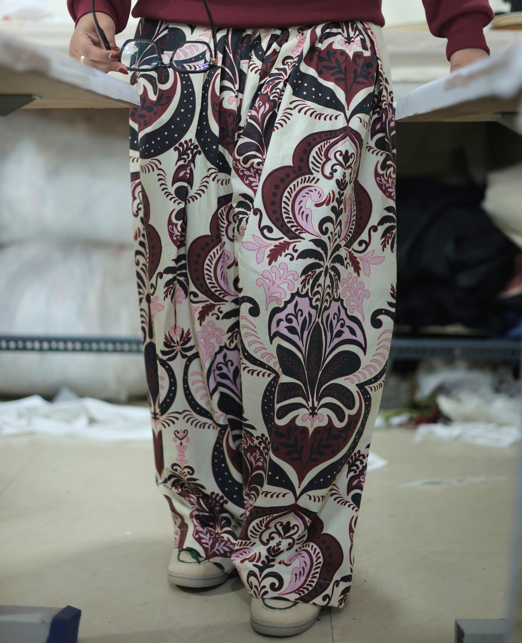 Abstract Bazaar Farshi Salwar