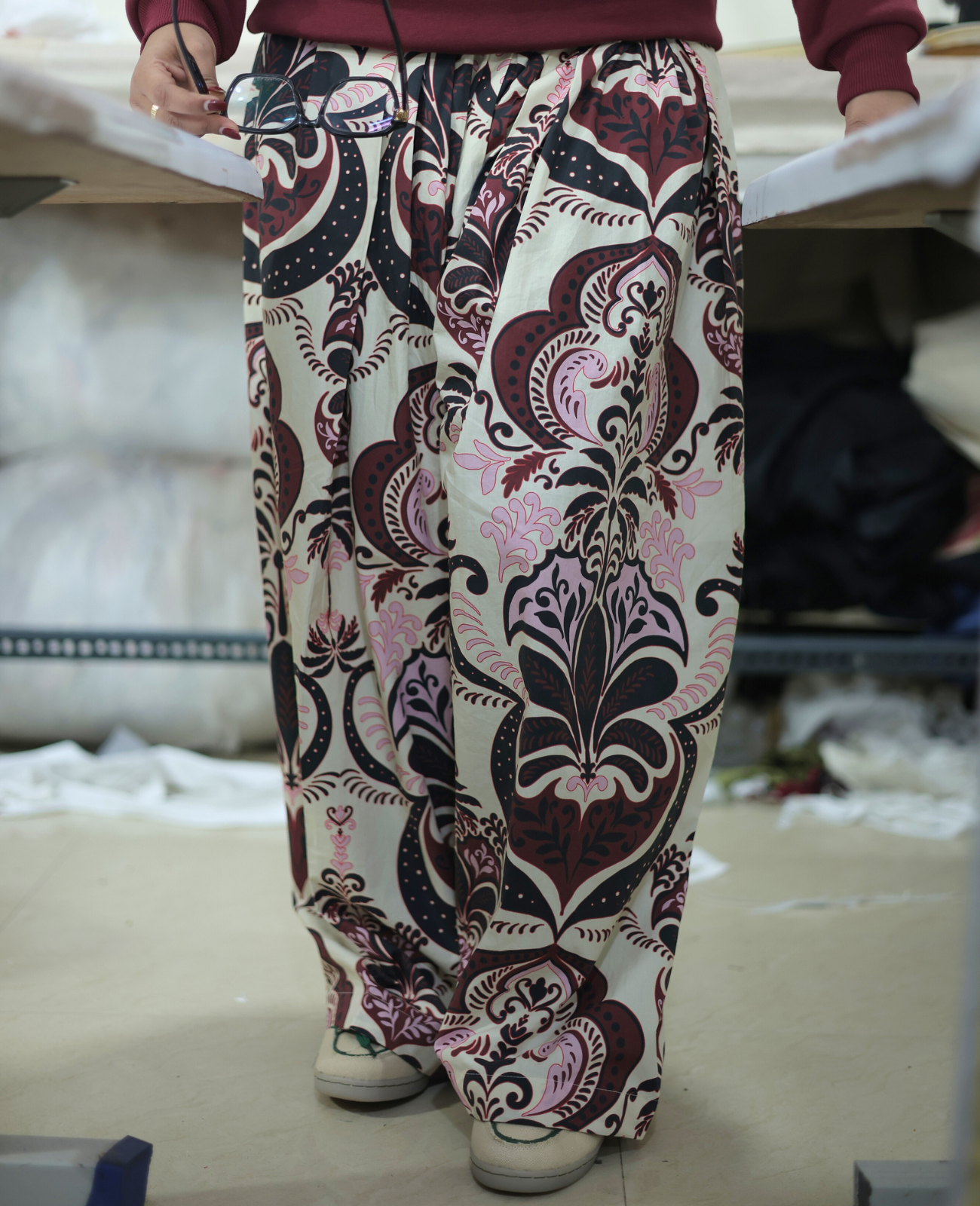 Abstract Bazaar Farshi Salwar