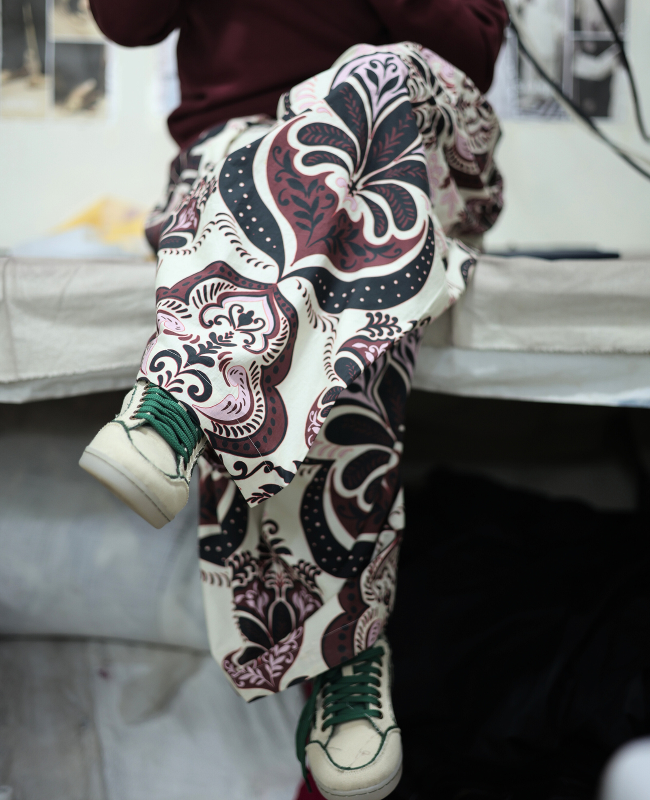 Abstract Bazaar Farshi Salwar