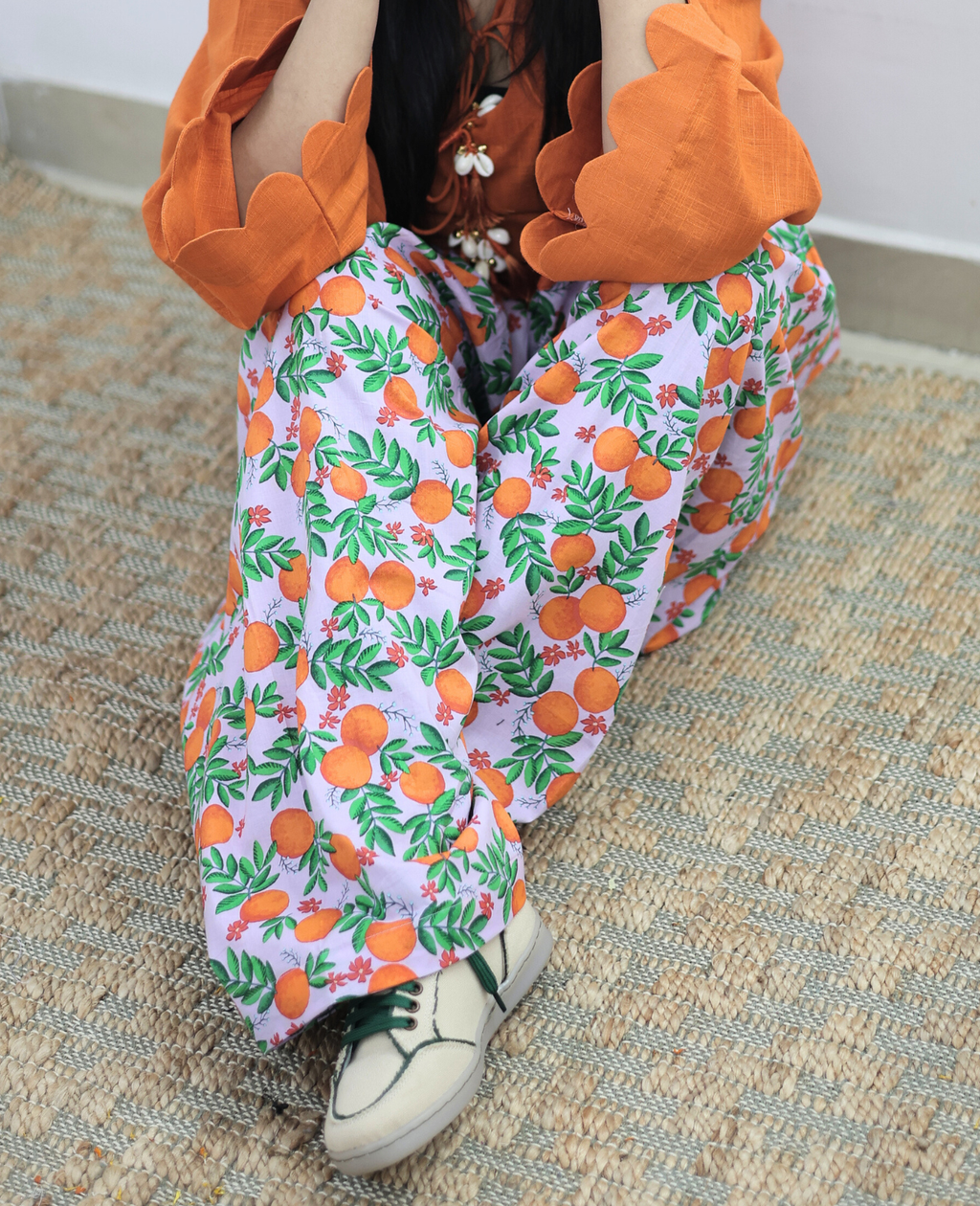 Narangi Grove Farshi Salwar