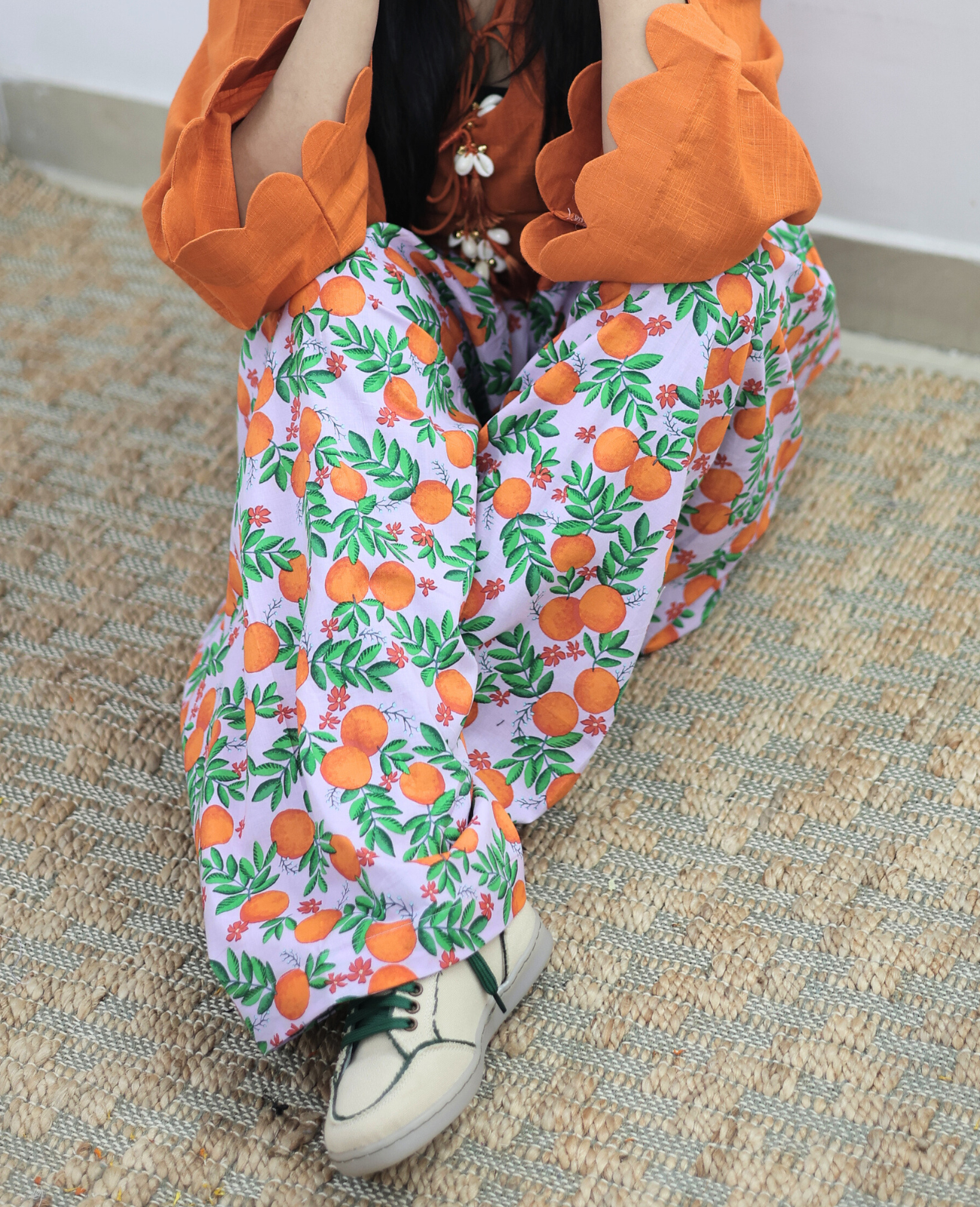 Narangi Grove Farshi Salwar