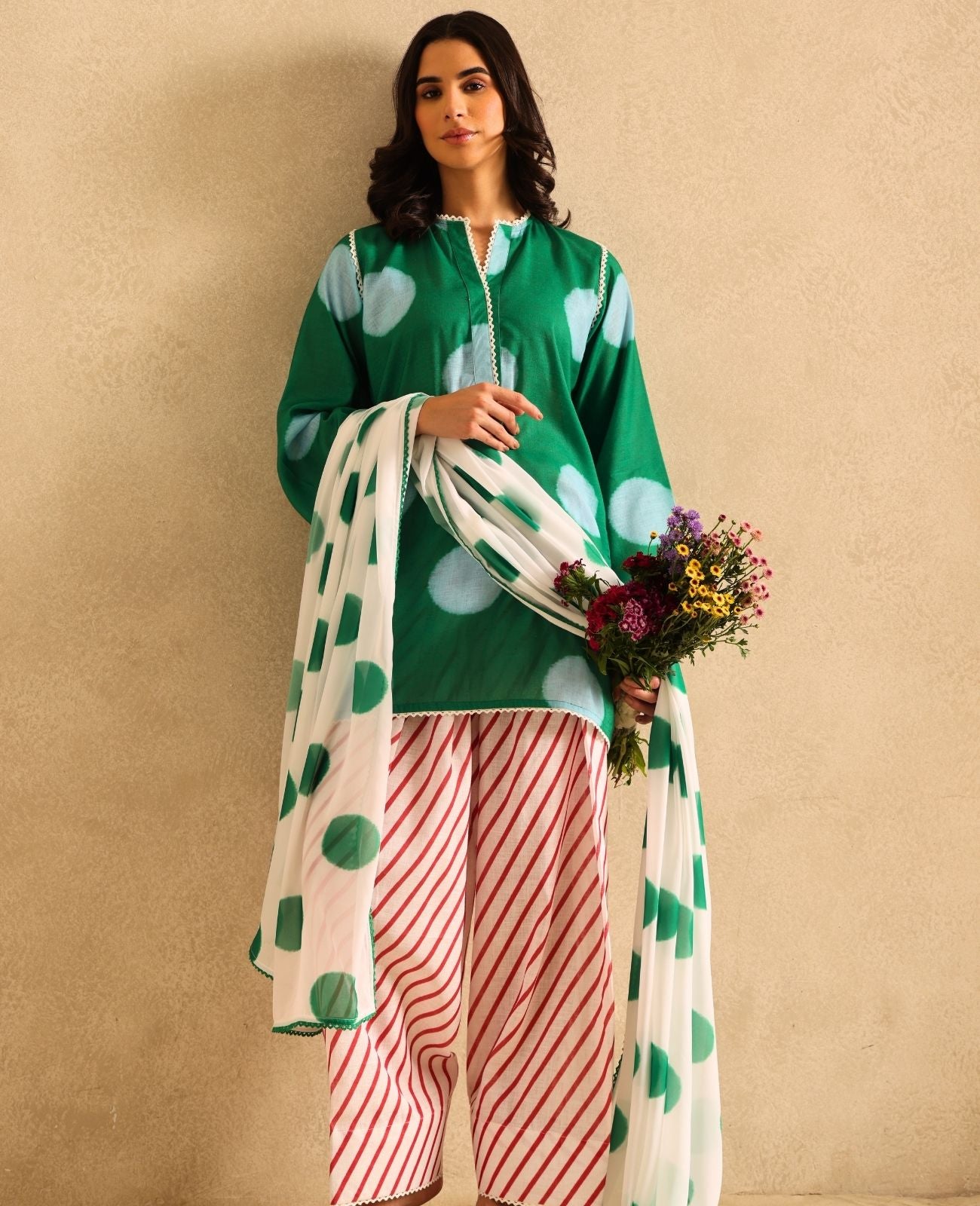 Polka Lane Farshi Salwar Set