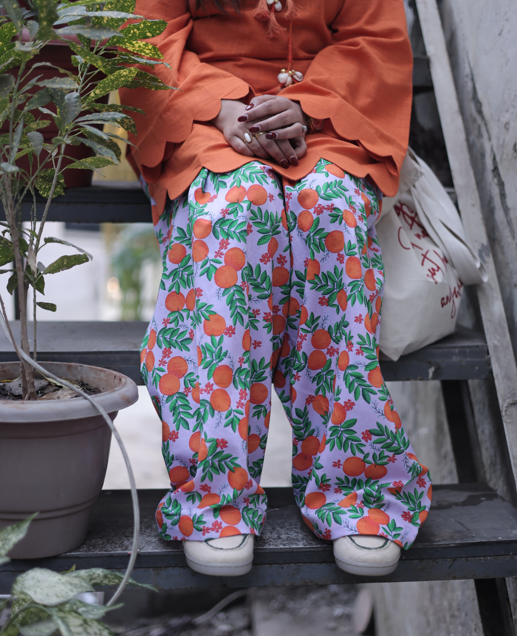 Narangi Grove Farshi Salwar