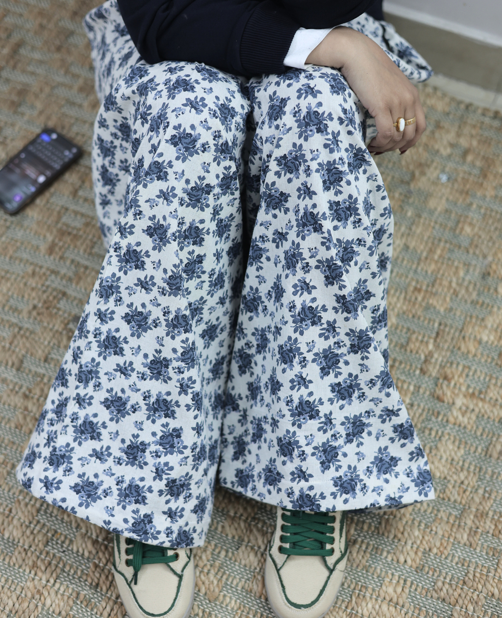 Soft Bloom Farshi Salwar