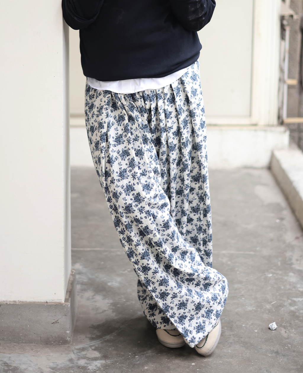 Soft Bloom Farshi Salwar