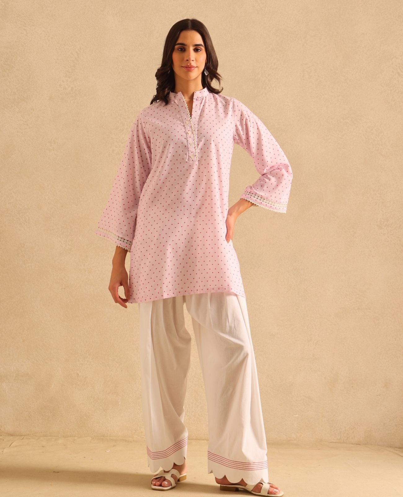 Baby Blush Farshi Suit Set – Set of 2