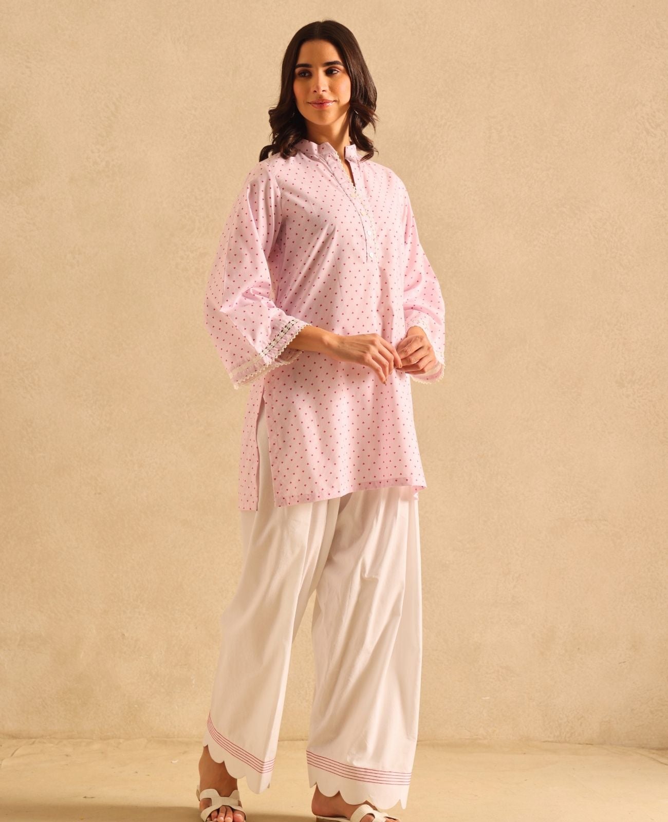 Baby Blush Farshi Suit Set – Set of 2