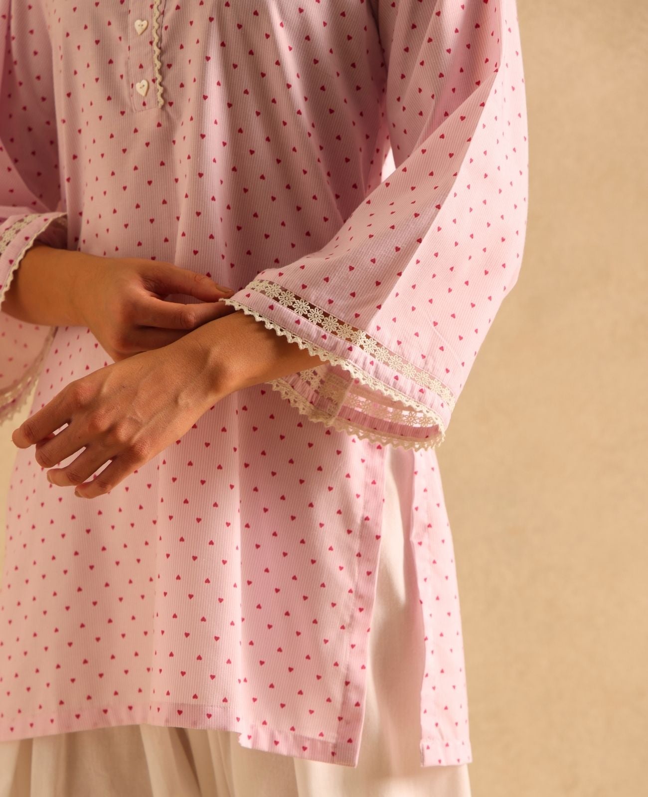 Baby Blush Farshi Suit Set – Set of 2