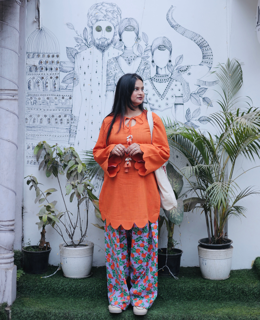 Chulbuli – Slub Cotton Short Kurta