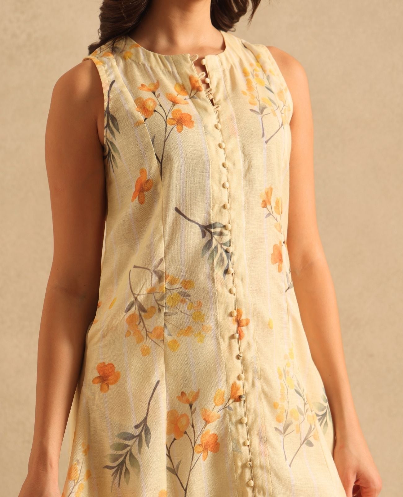 Daisy Bloom Kurta Set – Set of 2