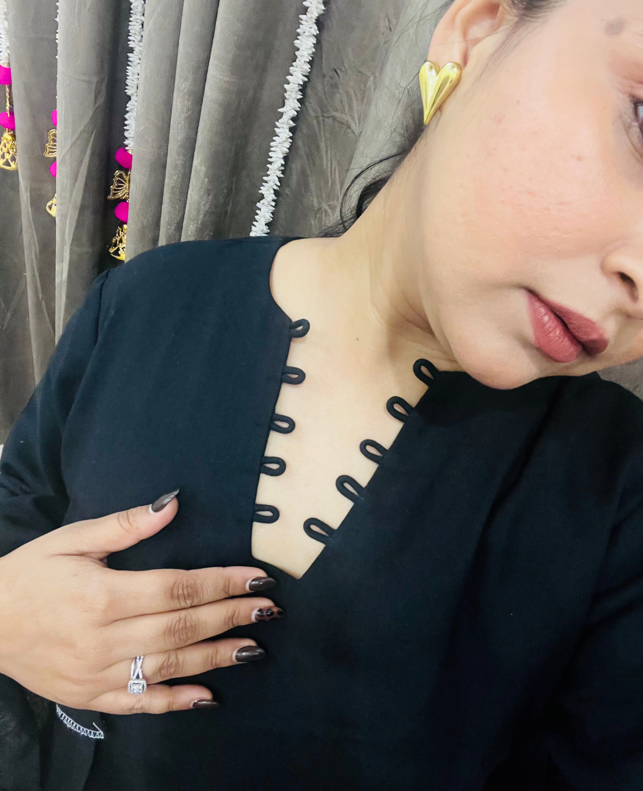 Slate Linen Textured Co-ord Set