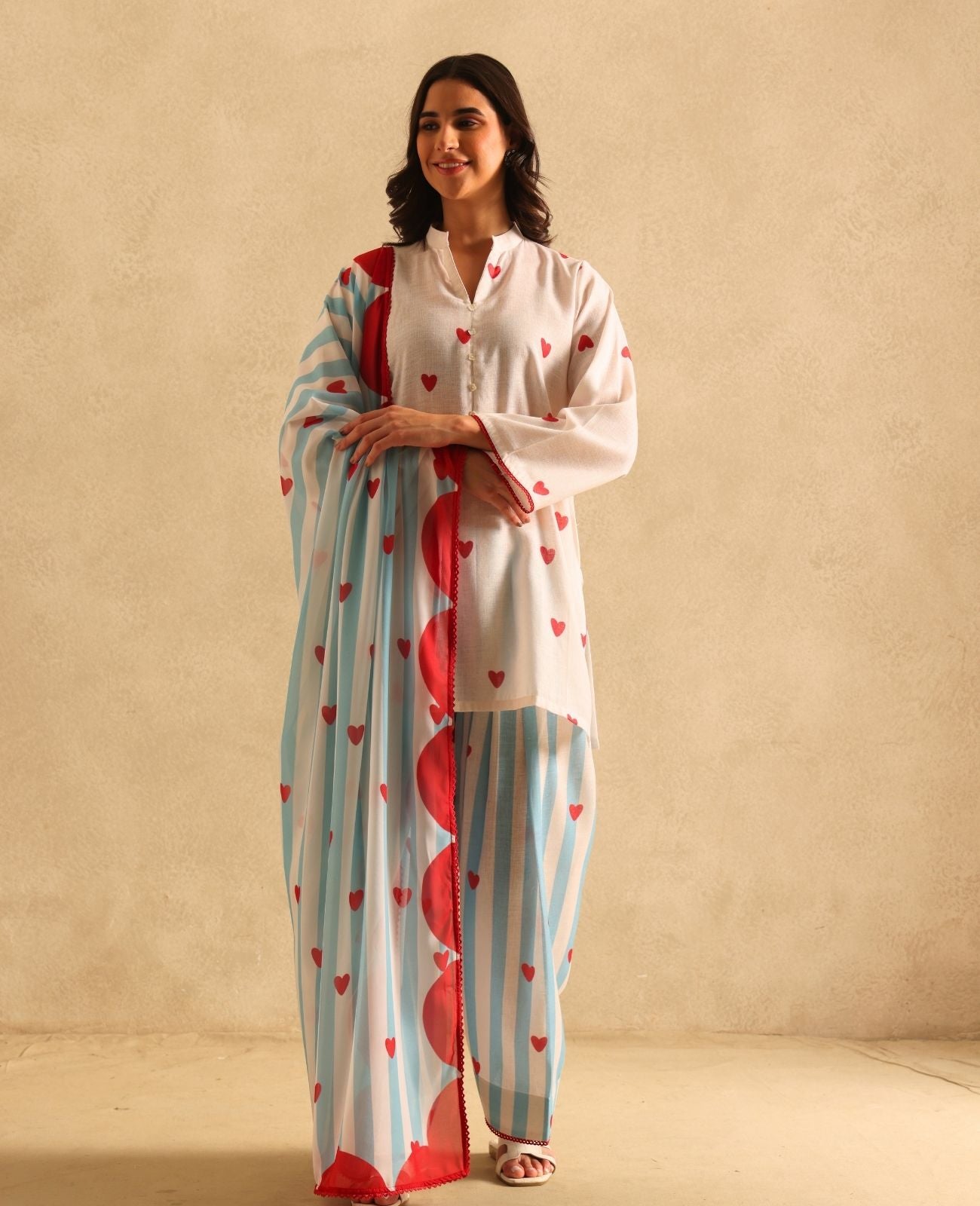 Sweet Heart Kurta Set