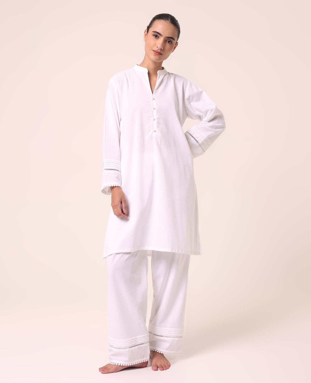 Essential White Matching Set