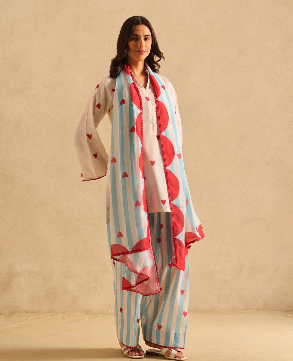 Sweet Heart Kurta Set